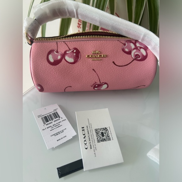 Coach Cherry Sold Out Nolita Barrel Bag - Picture 6 of 6